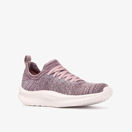 Solevana Lace Fig Trainers - Image 4