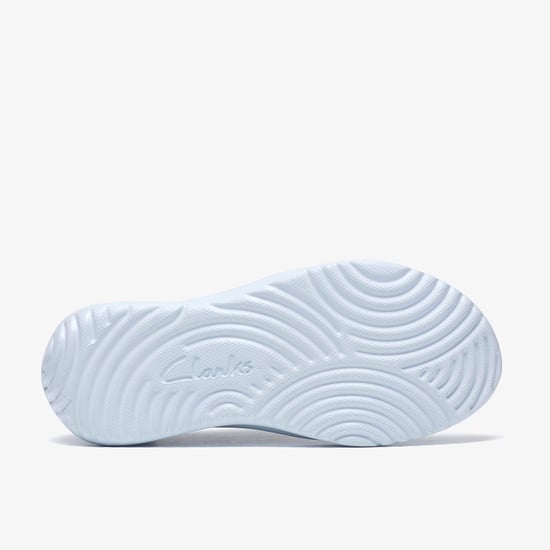 Solevana Lace Blue Combi Trainers - Image 3