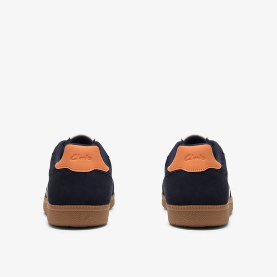 Fosse Lo Navy Suede Trainers - Image 5