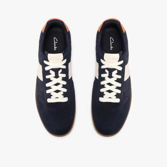 Fosse Lo Navy Suede Trainers - Image 6