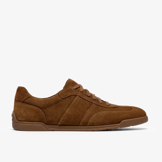 Henton Lo Cola Suede Trainers - Image 1