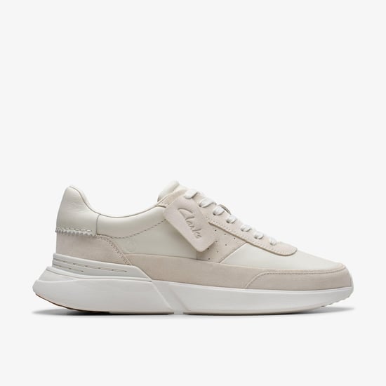 Craft Pace White Leather Shoes - Image 1