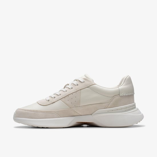 Craft Pace White Leather Shoes - Image 2