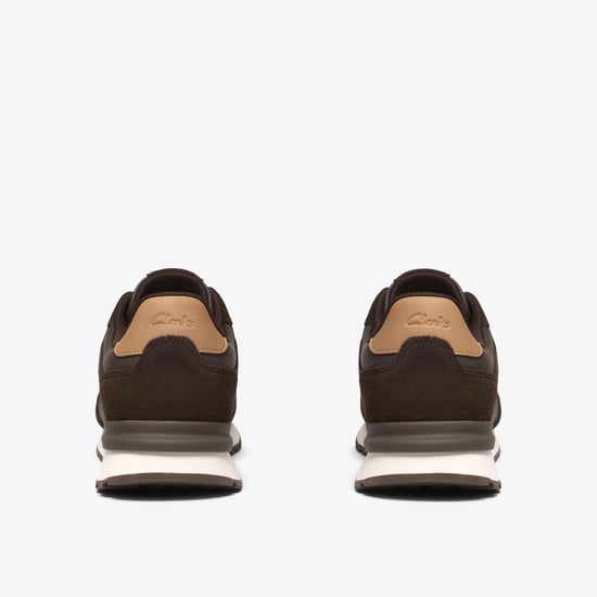 Franco Lace Brown Trainers - Image 5