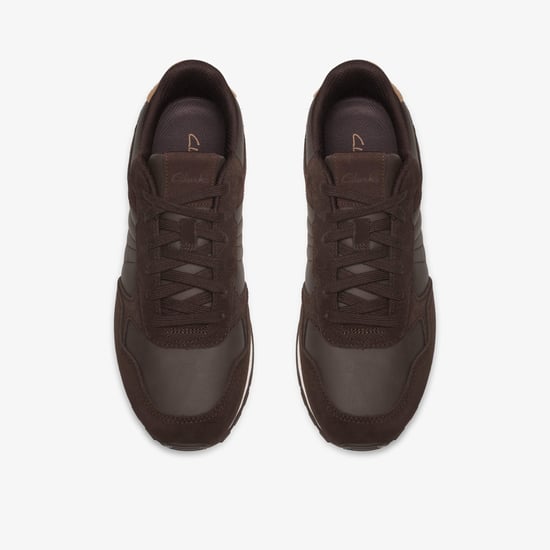 Franco Lace Brown Trainers - Image 6