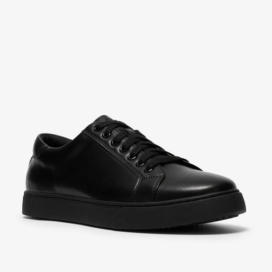Lockton Lace Black/Black Trainers - Image 4