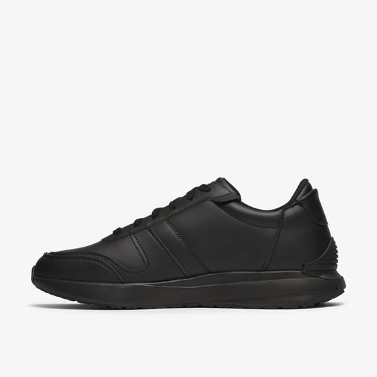 Cawton Lace Black Trainers - Image 2