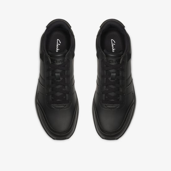 Cawton Lace Black Trainers - Image 6