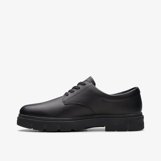 Lorcam Loop Y Black Leather Shoes - Image 2