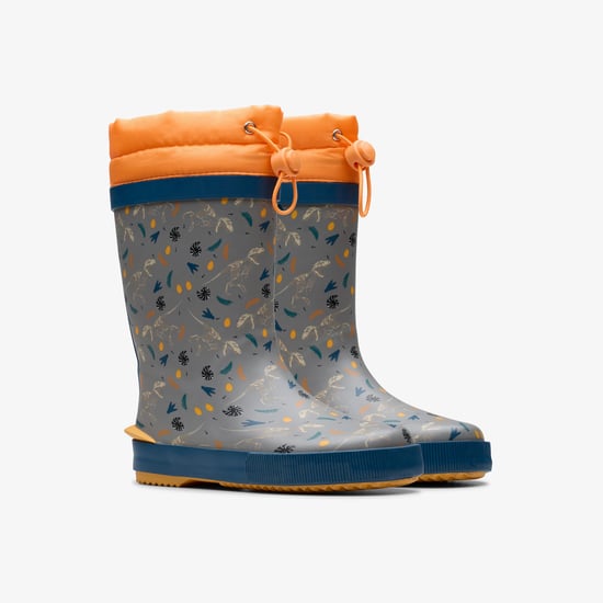 Tarri Race K Grey Print Wellies - Image 4