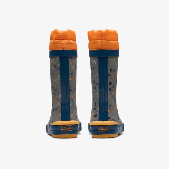 Tarri Race K Grey Print Wellies - Image 5