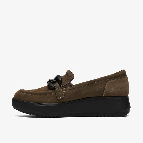 Zylah May Olive Suede Shoes - Image 2