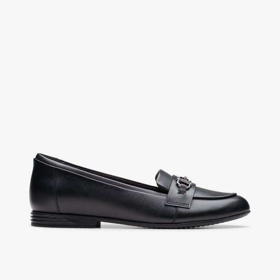 FinjaLoafer Y. Black Leather Shoes - Image 1