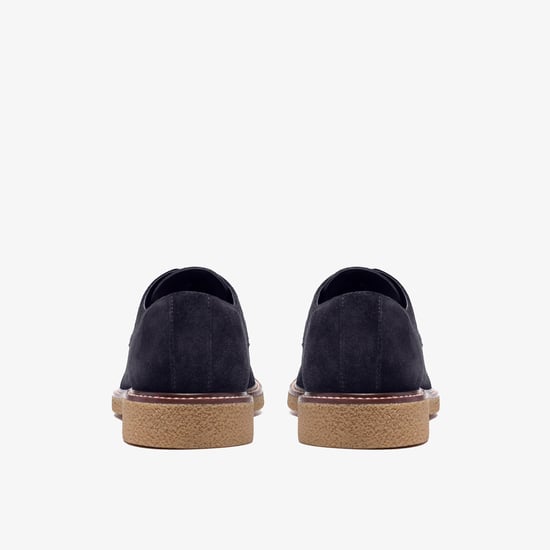 Chelwood Lace Navy Suede Shoes - Image 5