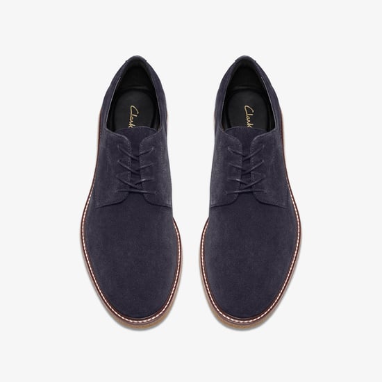 Chelwood Lace Navy Suede Shoes - Image 6
