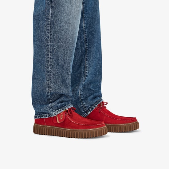 Torhill Lo Red Suede Shoes - Image 2