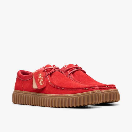 Torhill Lo Red Suede Shoes - Image 5