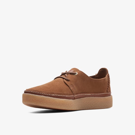 Oakpark Lace Cola Suede Shoes - Image 4