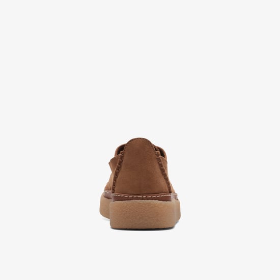 Oakpark Lace Cola Suede Shoes - Image 5