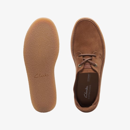 Oakpark Lace Cola Suede Shoes - Image 6