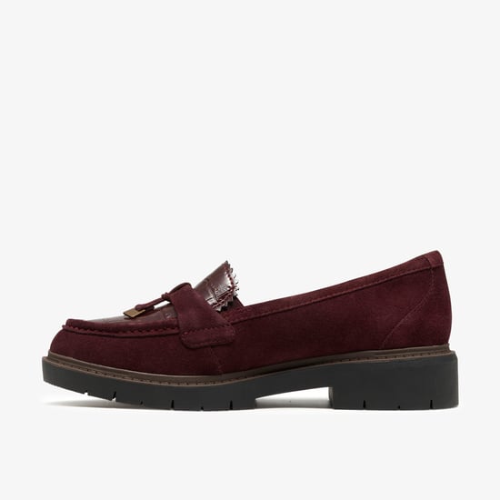 Westlynn Bella Burgundy Suede Shoes - Image 2