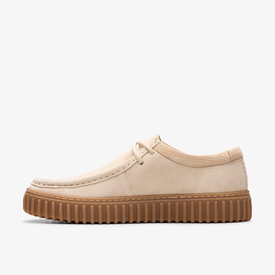 Torhill Lo Ecru Suede Shoes - Image 3