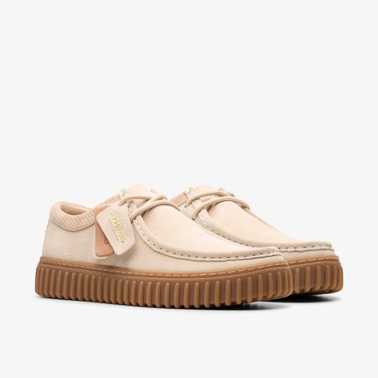 Torhill Lo Ecru Suede Shoes - Image 5