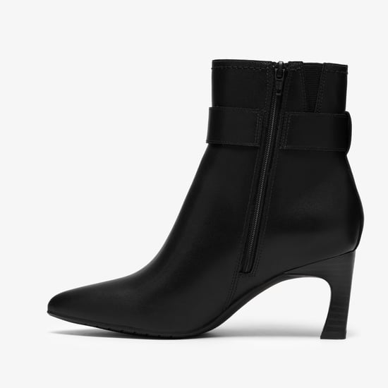 Tammitha Nora Black Leather Boots - Image 2