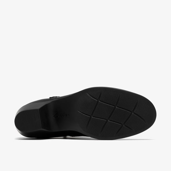 Emily2 Style Black Leather Boots - Image 3