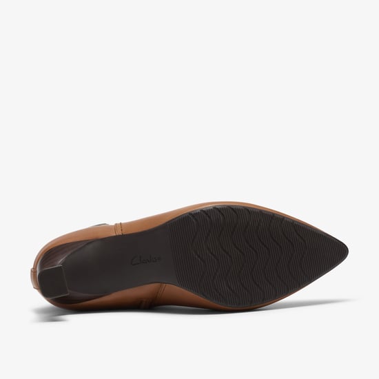 Tammitha Nora Tan Leather Boots - Image 3
