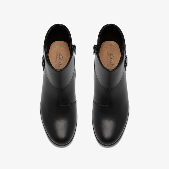 Emily2 Style Black Leather Boots - Image 6