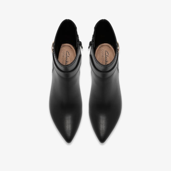 Tammitha Nora Black Leather Boots - Image 6