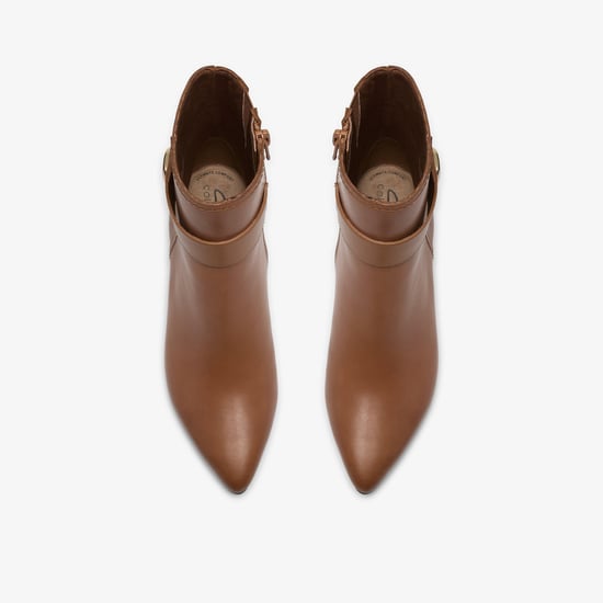 Tammitha Nora Tan Leather Boots - Image 6