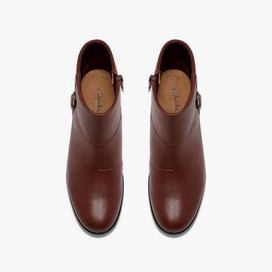 Emily2 Style British Tan Lea Boots - Image 6