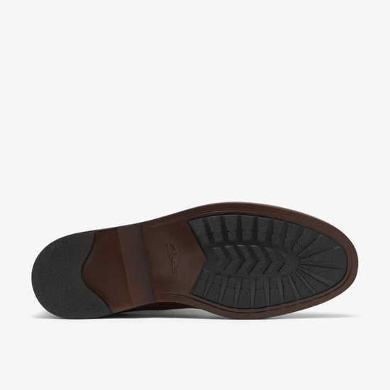 Pitney Top Dark Tan Lea Boots - Image 3