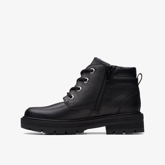 Prague Zip K. Black Leather Boots - Image 2