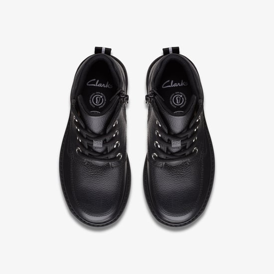 Prague Zip K. Black Leather Boots - Image 6