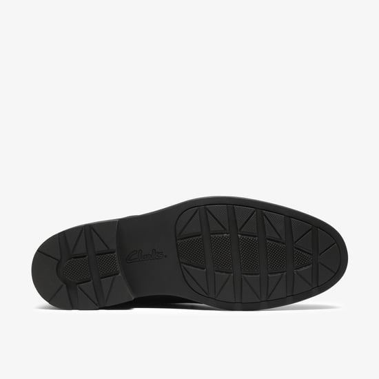 Emmet Chukka Black Leather Boots - Image 3