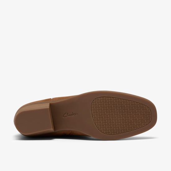 Danyelle Ruby Dark Tan Suede Boots - Image 3