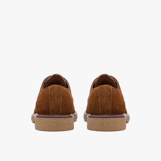 Chelwood Lace Cola Suede Shoes - Image 5
