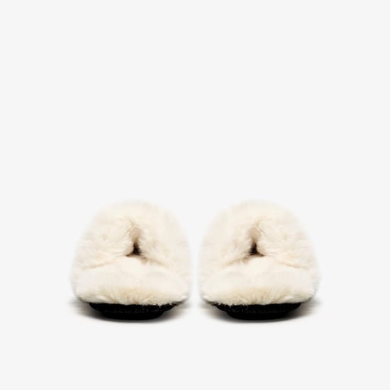 Naxia Festive Grey Interest Slippers - Image 5