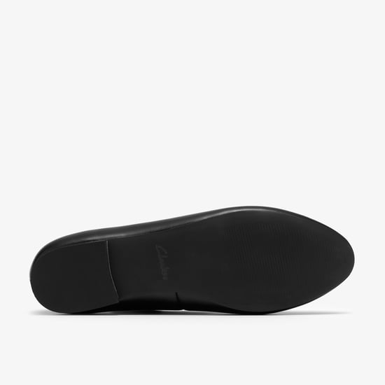 Leven Bow Black Leather Shoes - Image 3