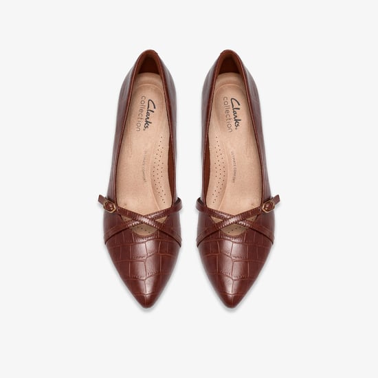 Kepley Star Dark Tan Croc Shoes - Image 6