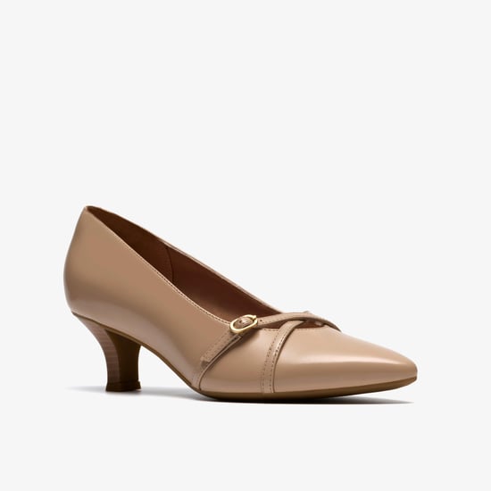 Kepley Star Beige Leather Shoes - Image 4