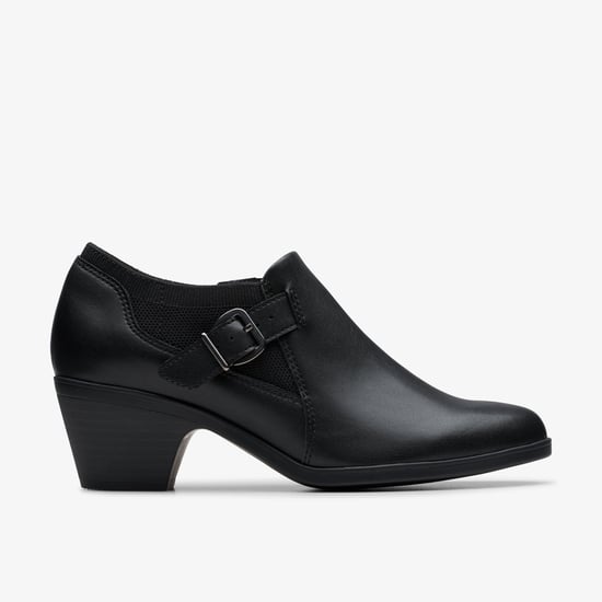 Emily2 Darcey Black Leather Shoes - Image 1