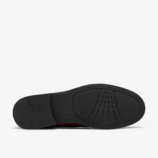 Stanbridge Lo Wine Leather Shoes - Image 3