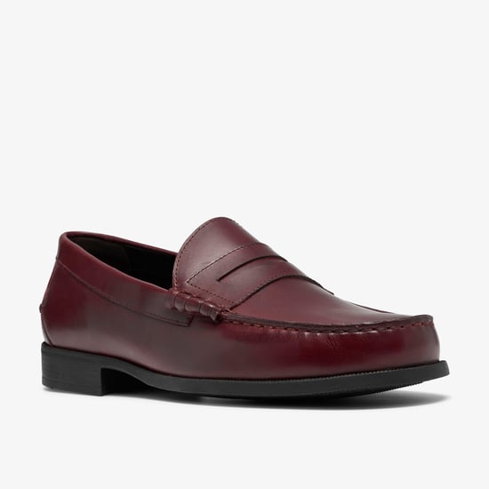 Stanbridge Lo Wine Leather Shoes - Image 4