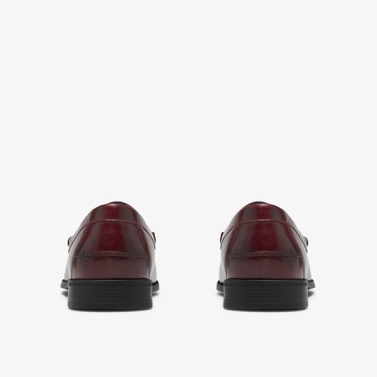 Stanbridge Lo Wine Leather Shoes - Image 5