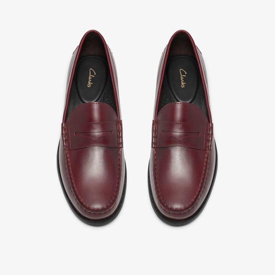 Stanbridge Lo Wine Leather Shoes - Image 6