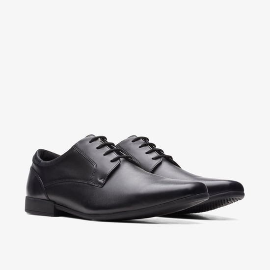 Sidton Lace Black Leather Shoes - Image 5